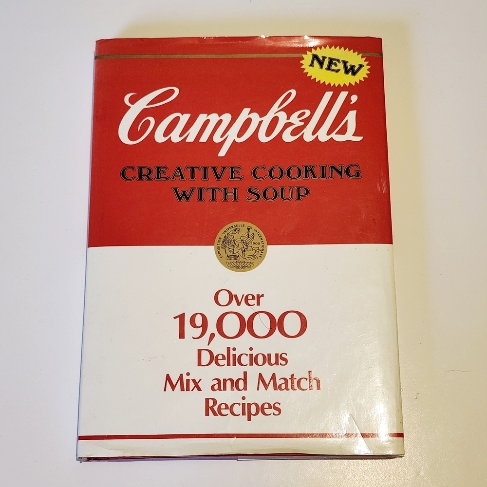 *4 for $30* Campbell's Creative Cooking With Soup Cookbook Book